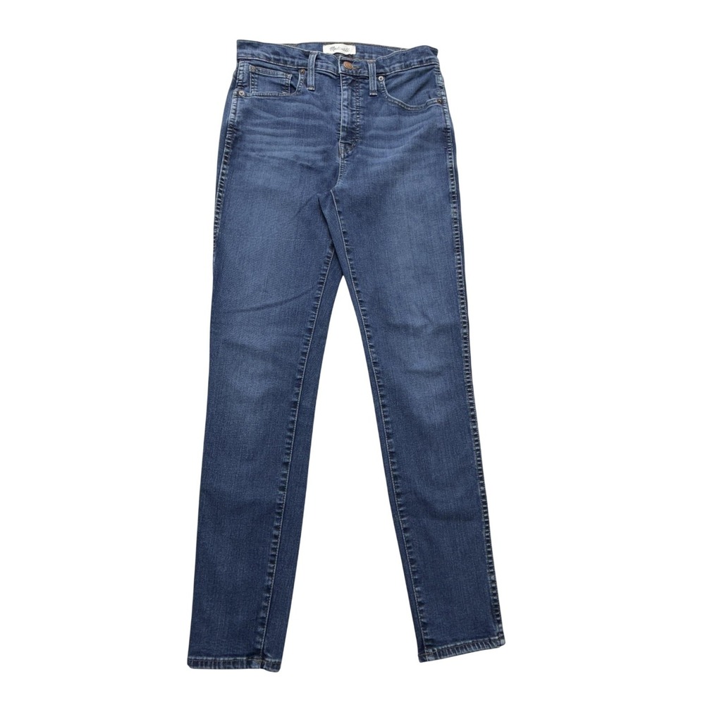 Madewell Skinny Jeans Womens 28x27 Blue Medium Wash Classic Stretch Denim